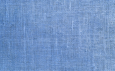Hellblauer Jute Sackleinen Hintergrund