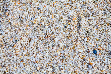 Close up view of hard sand texture for blur background