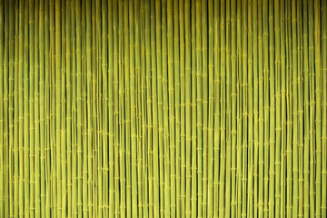 Naklejka premium Bamboo fence background