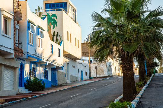 Sidi Ifni on the coast of Morocco