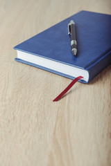 Notebook on the desk