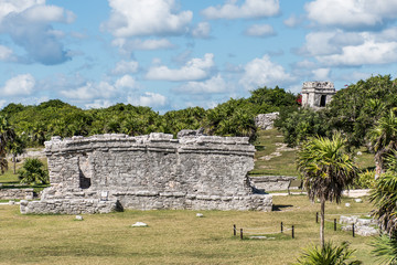 Fototapeta na wymiar Mexico maya yucatan Chichen Itza old ruins 37