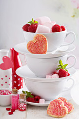 Valentines day sweets concept