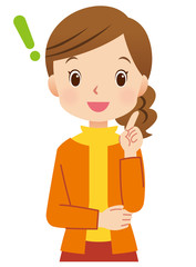 女性ポーズ　主婦　表情　ポイント
