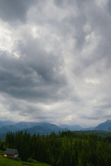 Fototapeta premium Majestic landscape in mountains