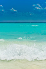 Caribbean waves (vertical)