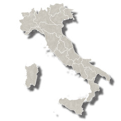 イタリア　地図　都市　アイコン 