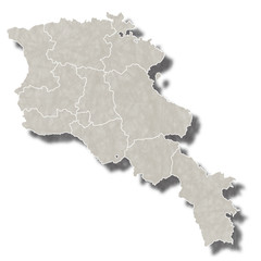 アルメニア　地図　都市　アイコン 