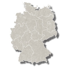ドイツ　地図　都市　アイコン 