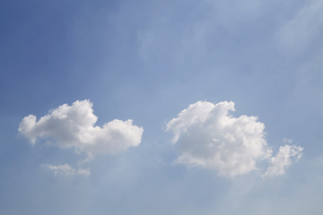 Clear Blue Cloud Sky