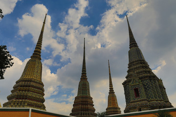 Fototapeta premium The Pagodas of Wat Pho
