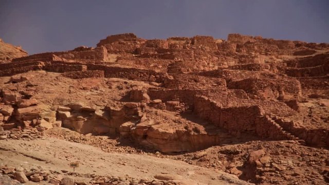 PUKARA DE QUITOR RUINS, ATACA DESERT, CHILE This ancient (pre-Inca) fortress at the entrance to the Valle de Catarpe, which was built in the 12th century to protect the Atacame&ntilde;os from invading Incas