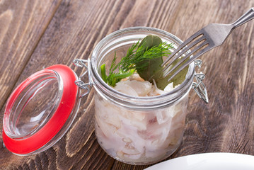 Saguday of Baikal omul with onions