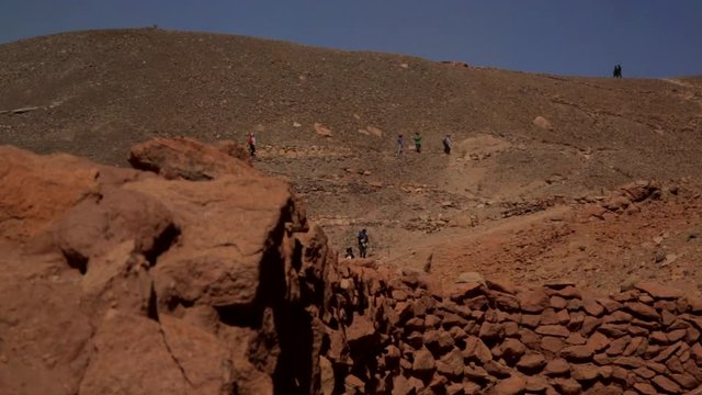 PUKARA DE QUITOR RUINS, ATACA DESERT, CHILE This ancient (pre-Inca) fortress at the entrance to the Valle de Catarpe, which was built in the 12th century to protect the Atacame&ntilde;os from invading Incas
