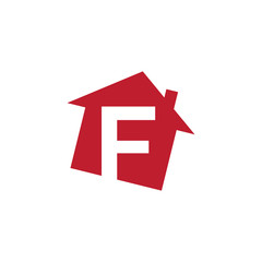 INITIAL LETTER HOUSE F