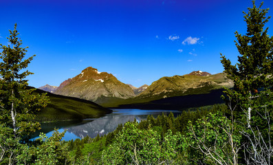 Mountain Shadow Lake View