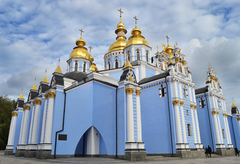 Fototapeta na wymiar St. Michael's Golden-Domed Monastery.