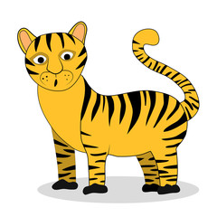 Fototapeta na wymiar Tiger character vector