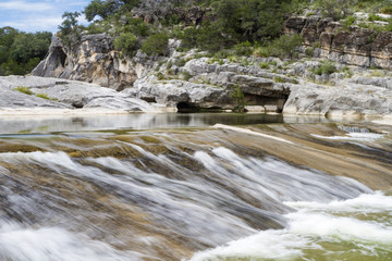 pedernales falls, Texas.