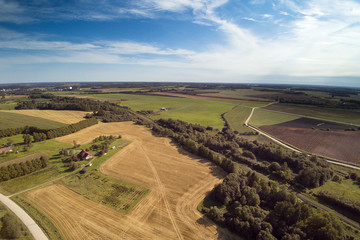 Obraz premium Late summer in countryside, Latvia.