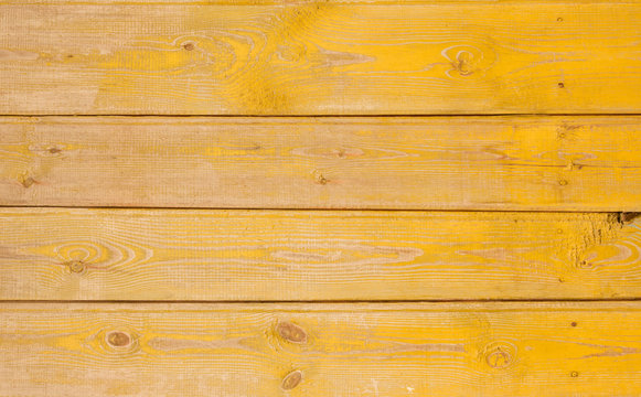 Vintage yellow Faded Natural Rustic Wooden Background