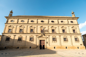 Fototapeta na wymiar Palacio de las cadenas, Ubeda, Jaen, Andalucía, España