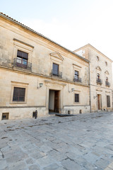 Fototapeta na wymiar Palacio de las cadenas, Ubeda, Jaen, Andalucía, España