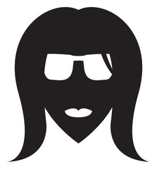 Cool Woman Silhouette