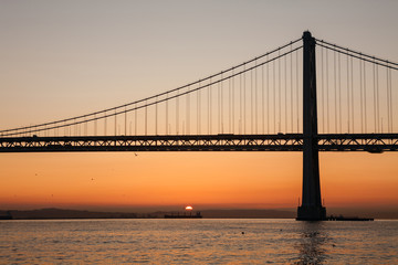 Oakland Bay Bridge, San Francisco, California