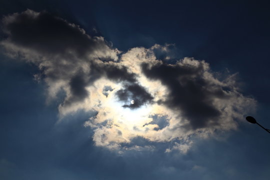 sun and clouds