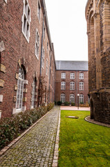 Rolduc - Medieval Abbey In Kerkrade, Netherlands. Catholic Seminary