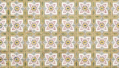 Photo sur Plexiglas Tuiles marocaines azulejos portugais en céramique