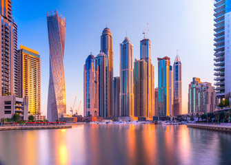 Dubai Marina. uae
