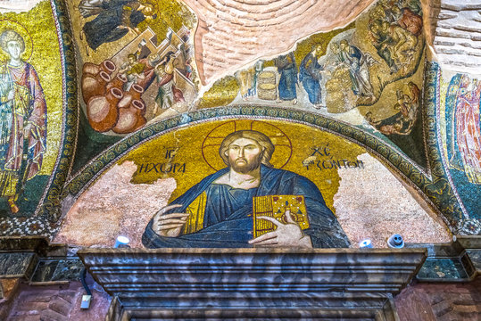 Chora museum, (Kariye Church) Istanbul, Turkey.