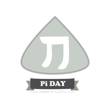 Pi day Logo Vector