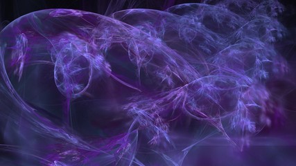 Fantasie Hintergrund - Violette Unendlichkeit