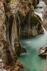 magic of the river Soča canyon