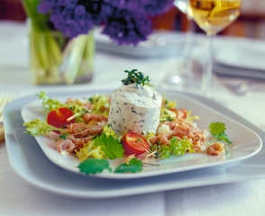 Herbs terrine
