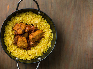 Chicken Curry With Pilau Rice