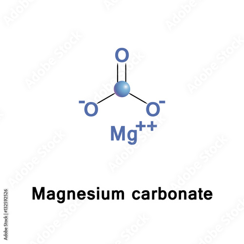 "Magnesium carbonate, MgCO3 or magnesia alba, is an salt that