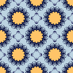 Fototapeta premium Seamless patterns for textiles, postcards.