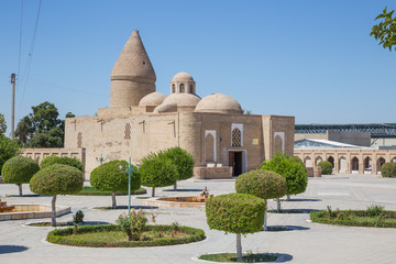 Chashma Ayub Mausoleum in Bukhara, Uzbekistan