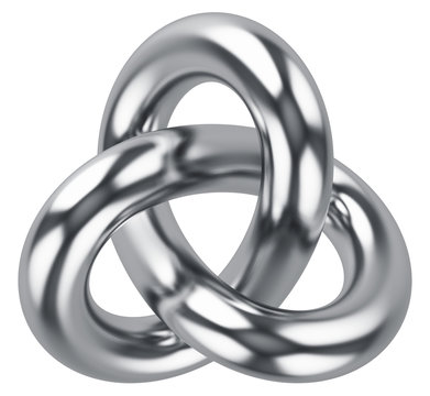 Abstract Infinite Loop Knot Shape