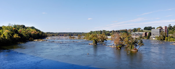 Richmond, Virginia's James River.