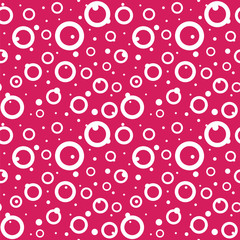 Modern flat seamless abstract background from random placed dots