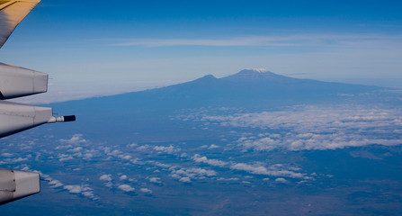 Mount Kilimanjaro Aerial