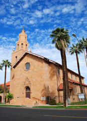 Church in Phoenix downtown, Arizona