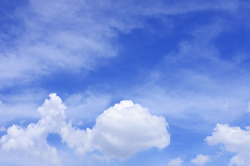 blue sky background