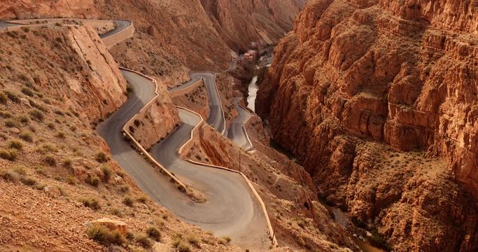 Dades Gorge, Gorges Du Dades, Morocco
