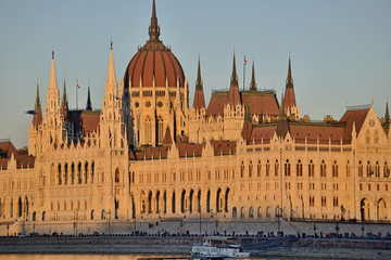 Hungarian Parliament, Budapest, Hungary